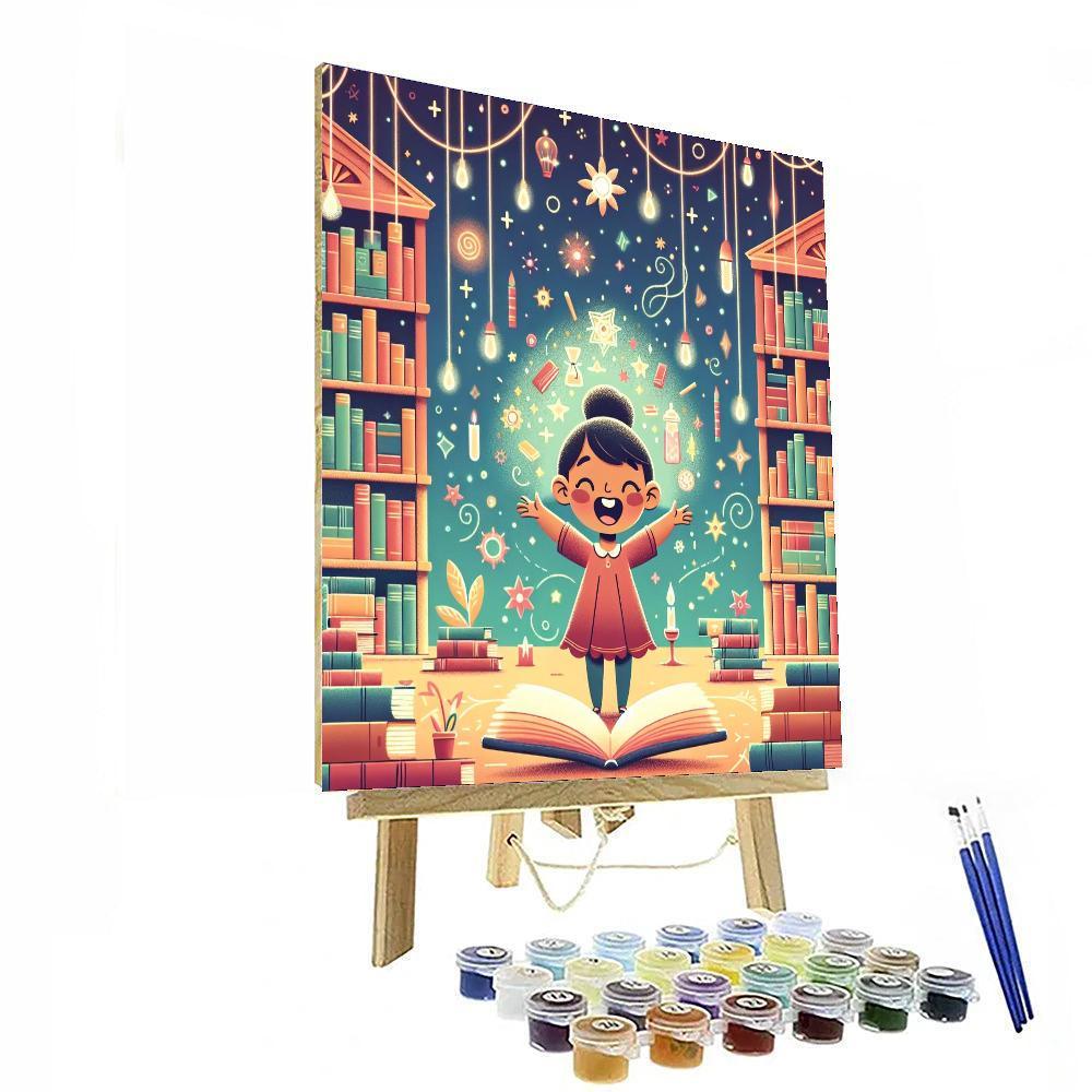 Enchanted Library Quest Paint By Numbers Kits
