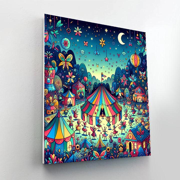 Fantastic Fairyland Festival Number Painting