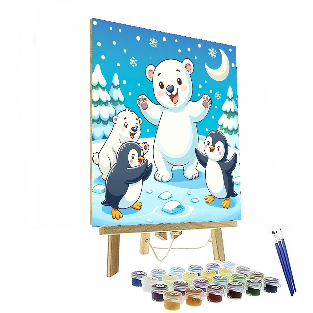 Snowy Adventure Numbered Painting Kits