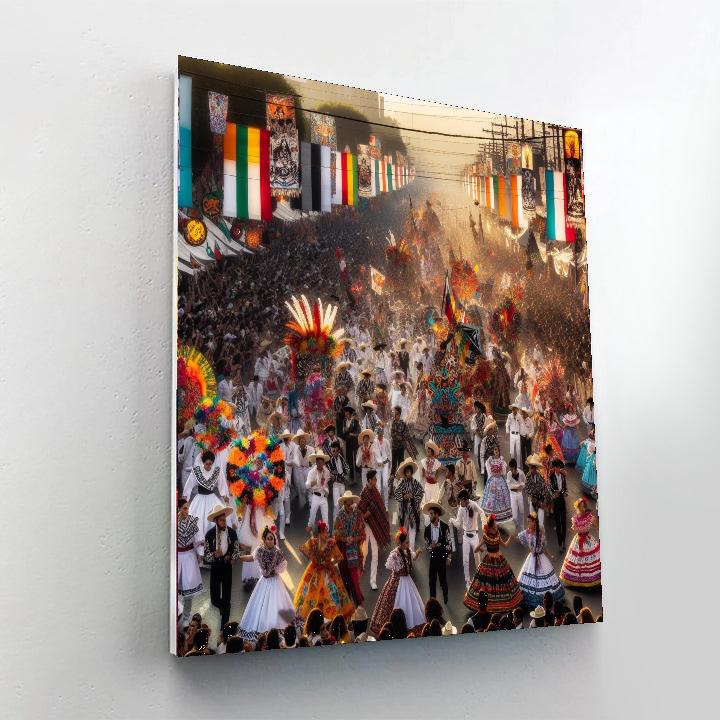 Dia De La Raza DIY Paint By Numbers