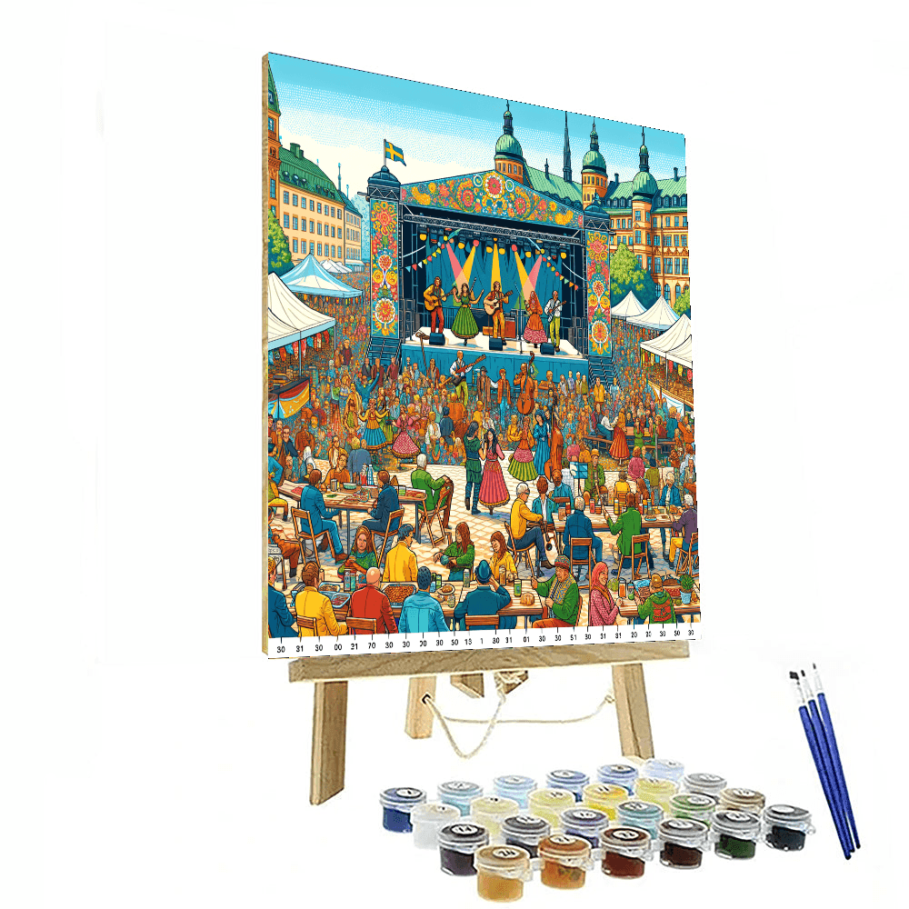 Norrkoping Festival DIY Paint By Numbers