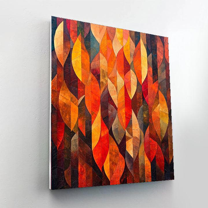 Paul Cézanne Inspired Lush Autumn Retreat  Paint By Numbers Kits