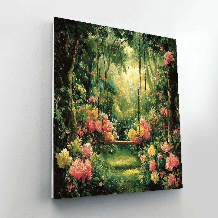 Pierre-Auguste Renoir Inspired Garden Impressions  Paint By Numbers