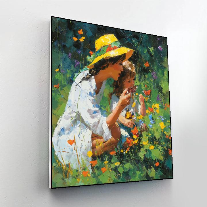 Sunlit Garden Adventures DIY Paint By Numbers