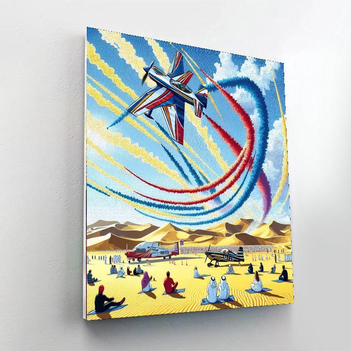 Al Ain Air Championship - Uae Paint By Numbers Kits