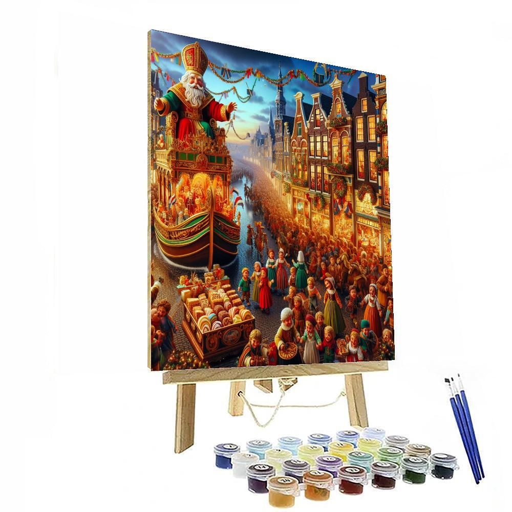 Feast Of St. Nicholas Numbered Painting Kits