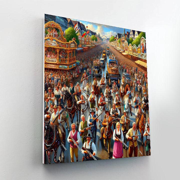 Hannover Schützenfest - Germany Paint By Color