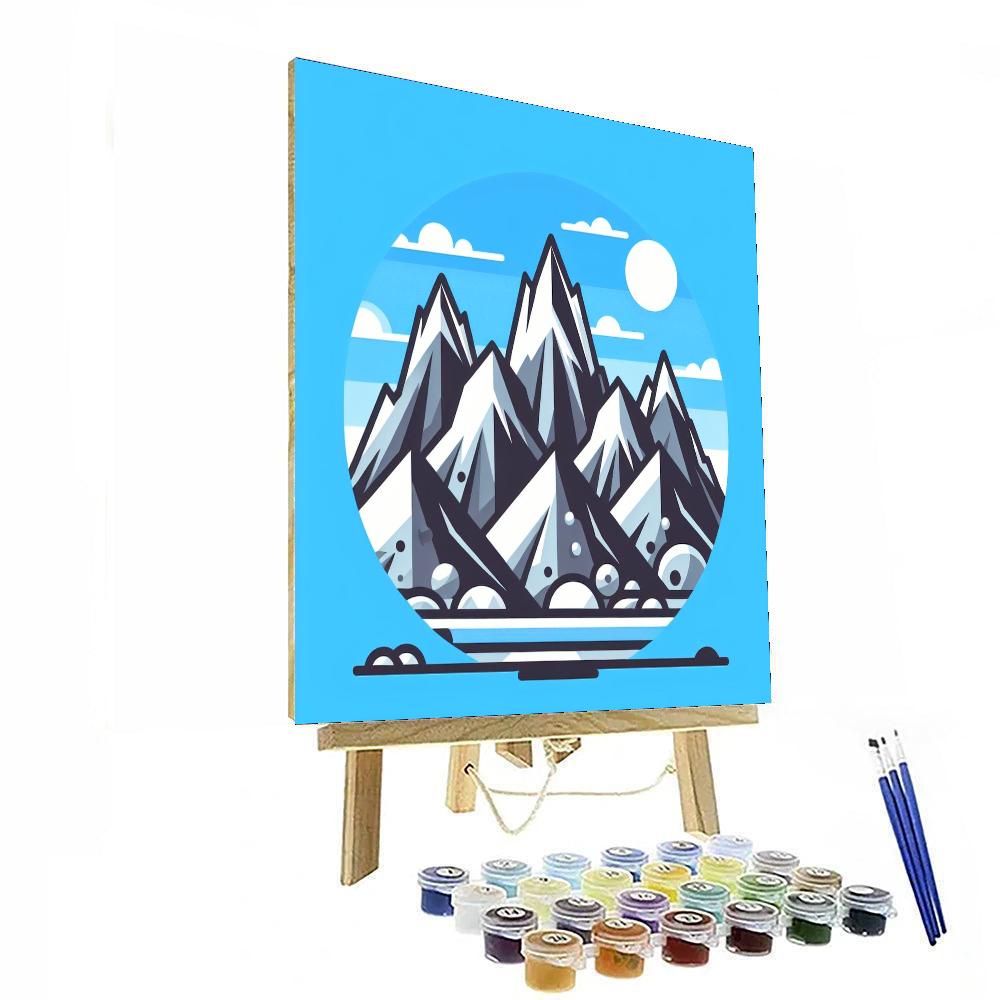 Rocky Mountains Numbered Painting Kits