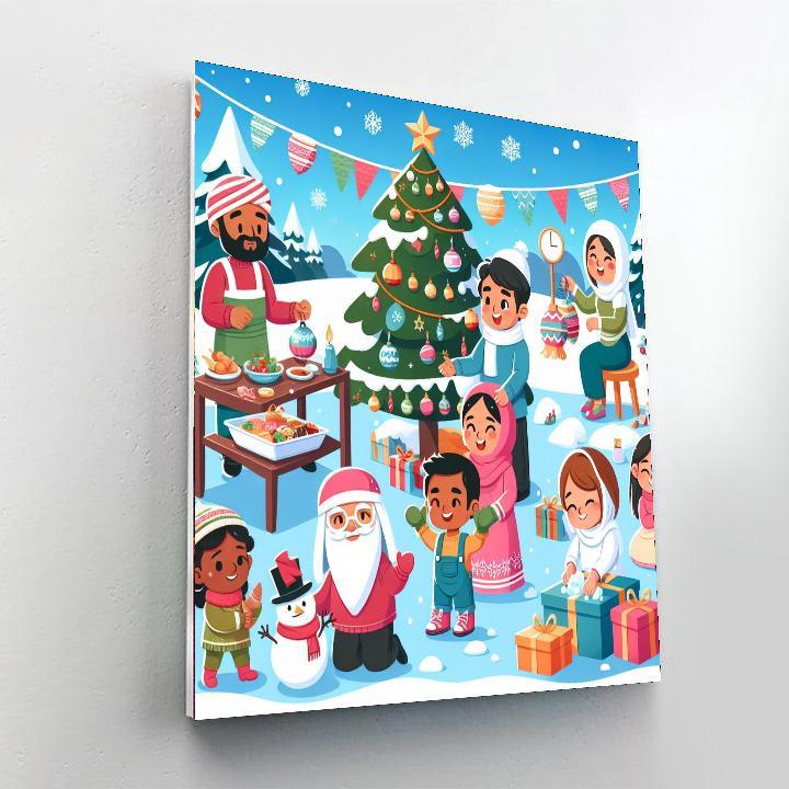 Whimsical Holiday Wonders Paint By Numbers Kits