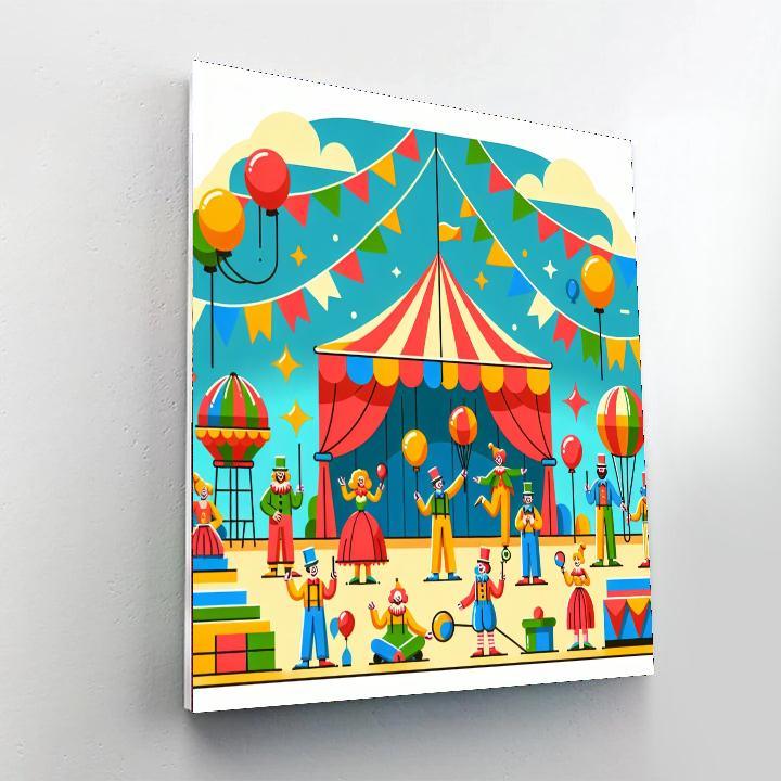 Carnival Circus Paint By Number