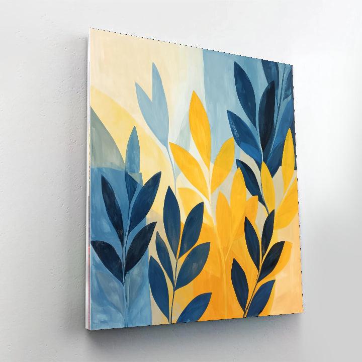 Joan Miró Inspired Nature’s Whimsy  Paint By Numbers Art