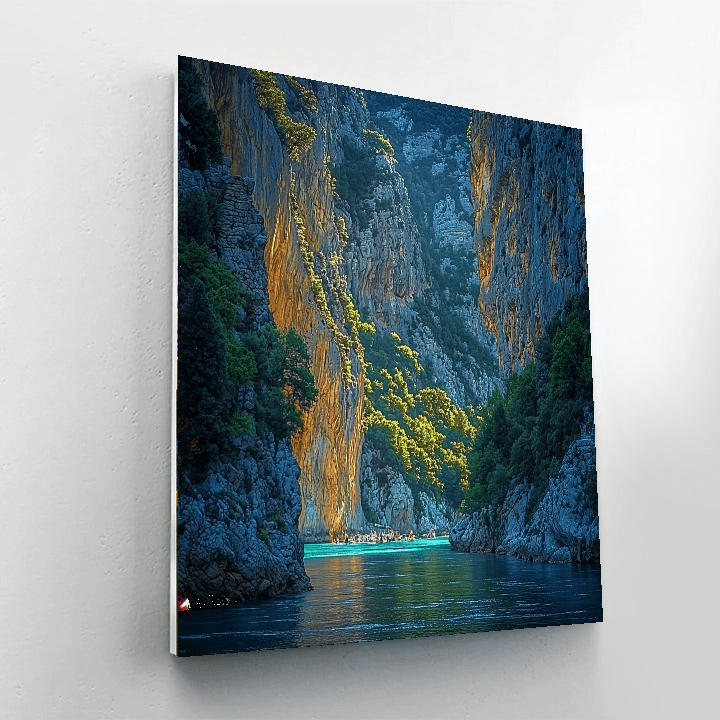 Gorges Du Verdon Numbered Painting Kits
