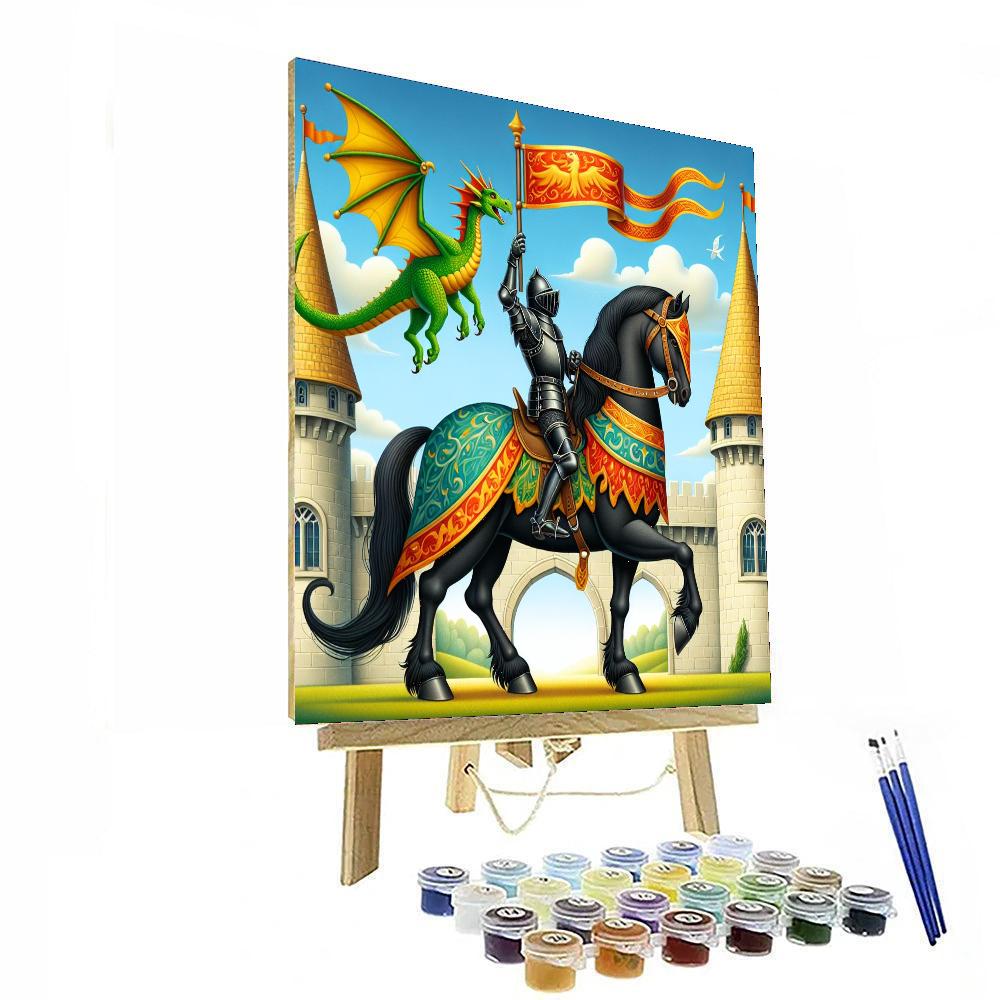 Royal Knights Quest Paint By Number
