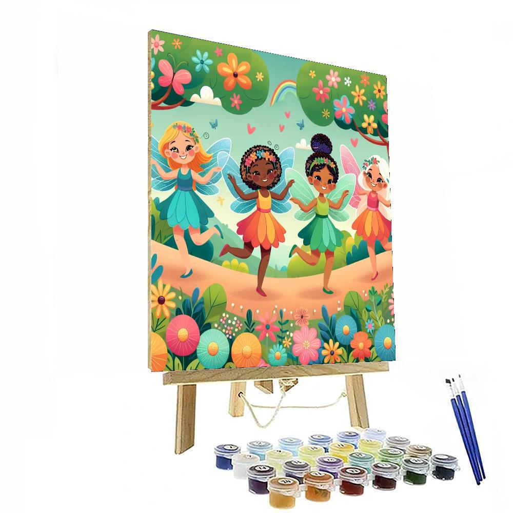 Magical Fairy Trail Paint By Numbers