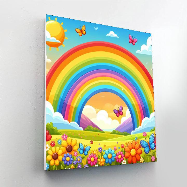 Rainbow Wonders Paint By Numbers Kits