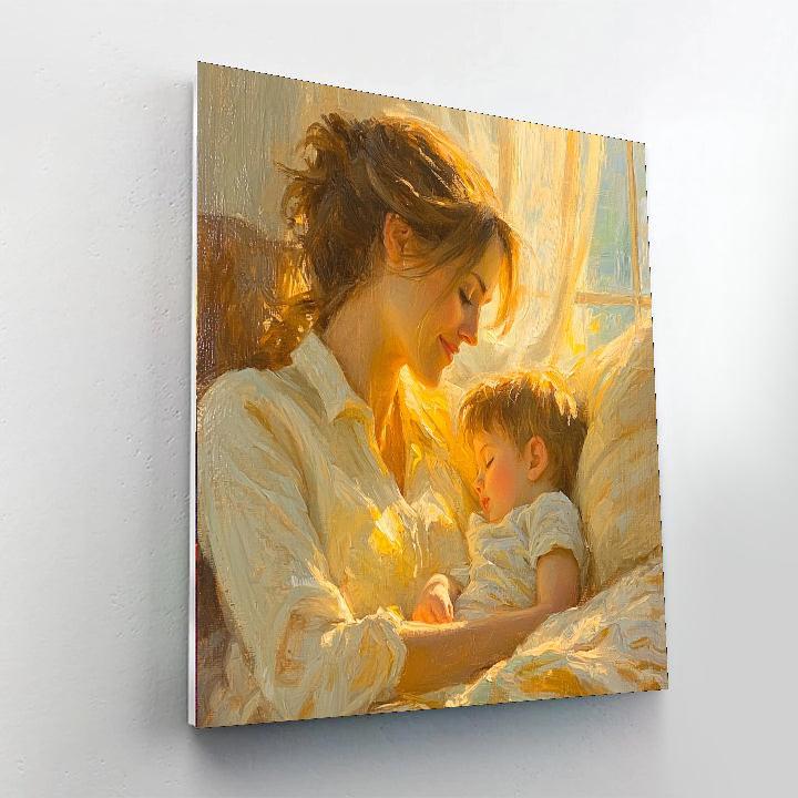 Maternal Morning Light Paint By Number