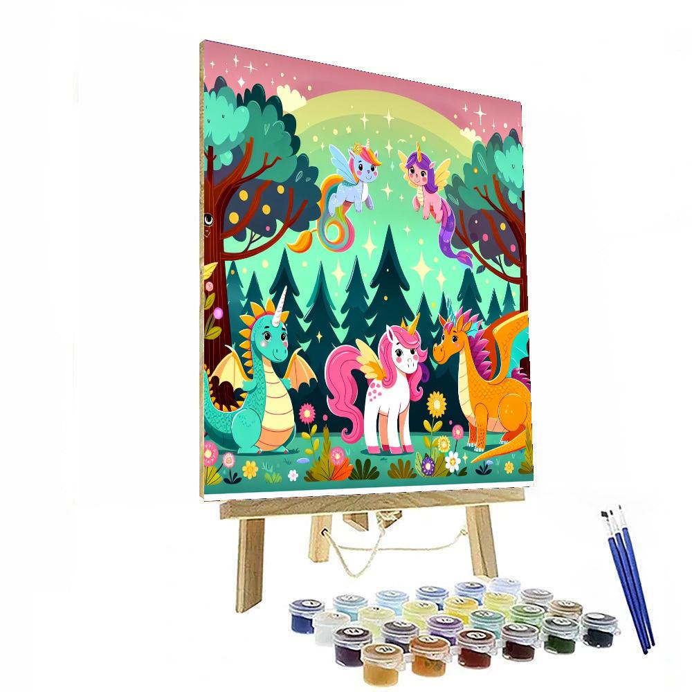 Fantastic Fairy Tale Adventure Numbered Painting Kits