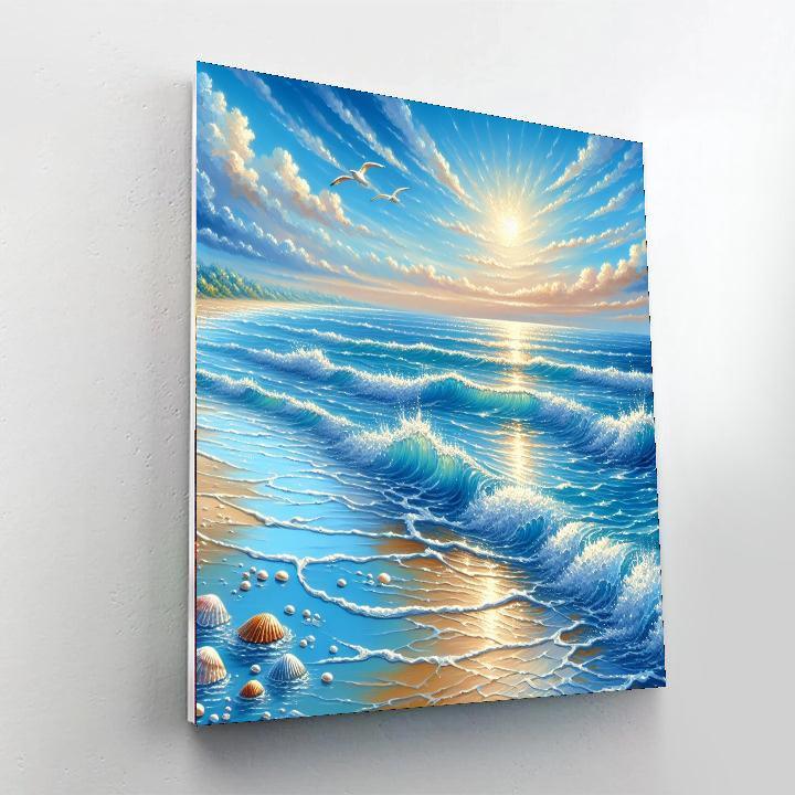 Gentle Waves Retreat Paint By Number