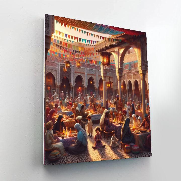 Eid Ul-adha Celebration - Morocco Paint By Numbers