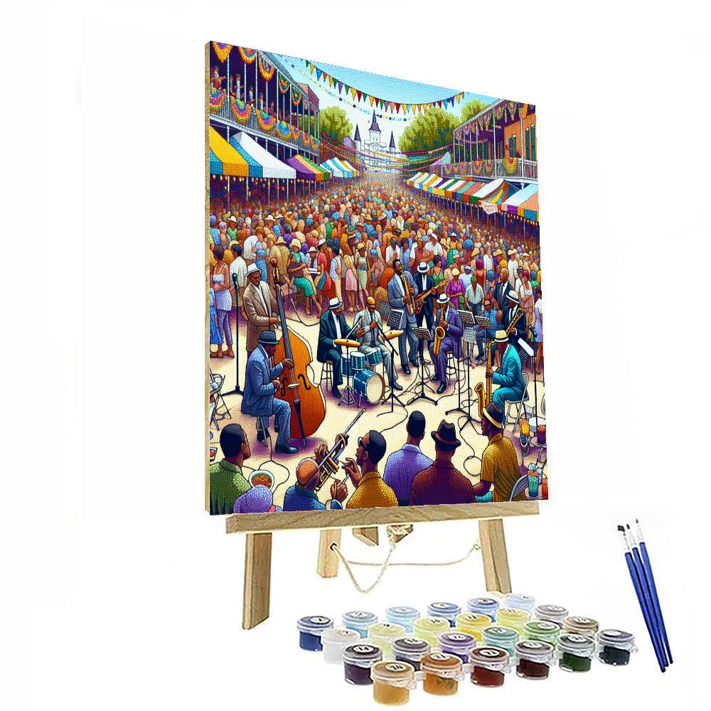 Jazztown Festival Paint By Numbers Kits