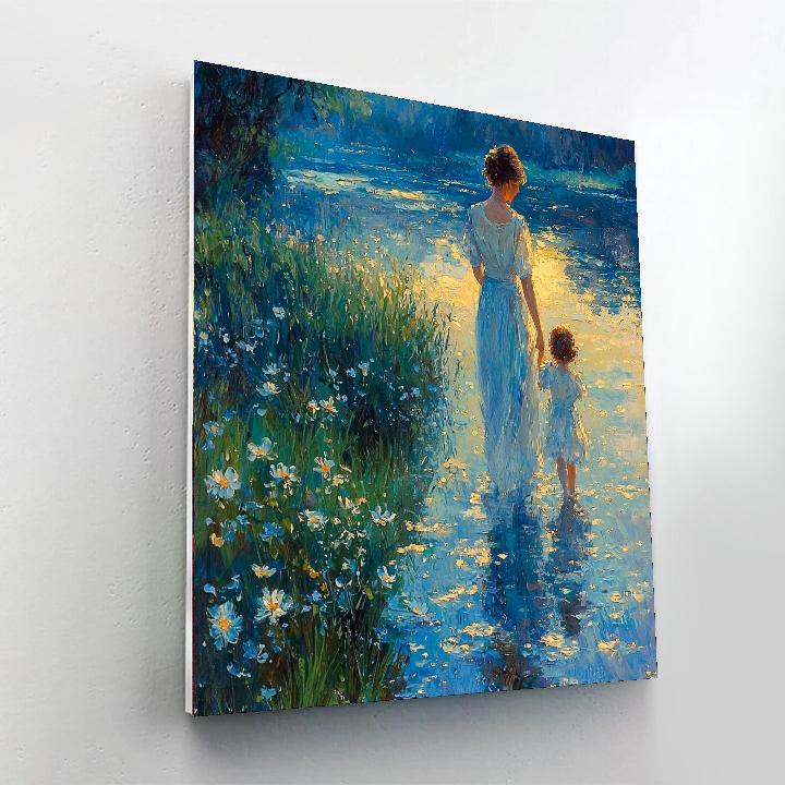 Morning Dew Kisses DIY Paint By Numbers