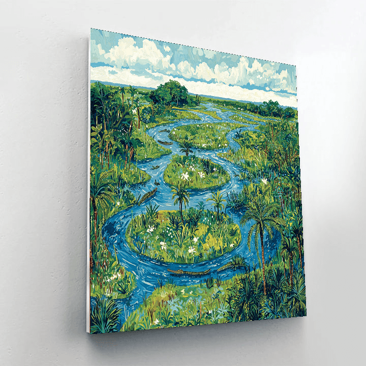 Everglades National Park - Florida Paint By Numbers Kits