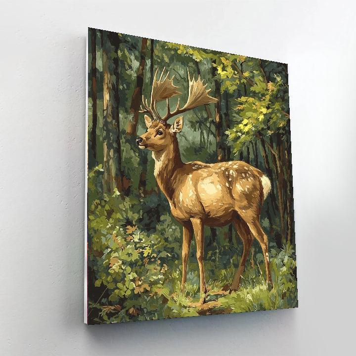 Sir Edwin Landseer Inspired Echoes Of The Wild  Painting By Numbers Kit
