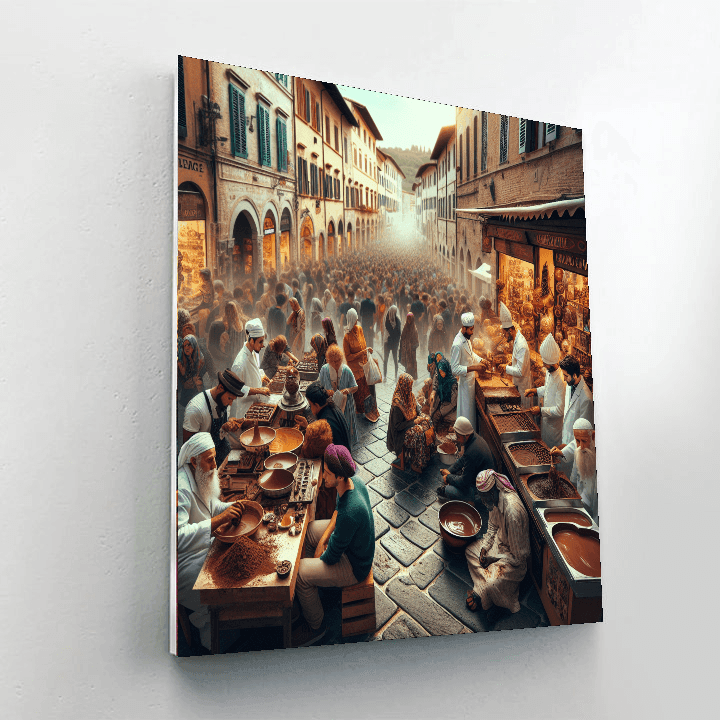 Chocolate Festival - Italy Paint By Numbers Kits