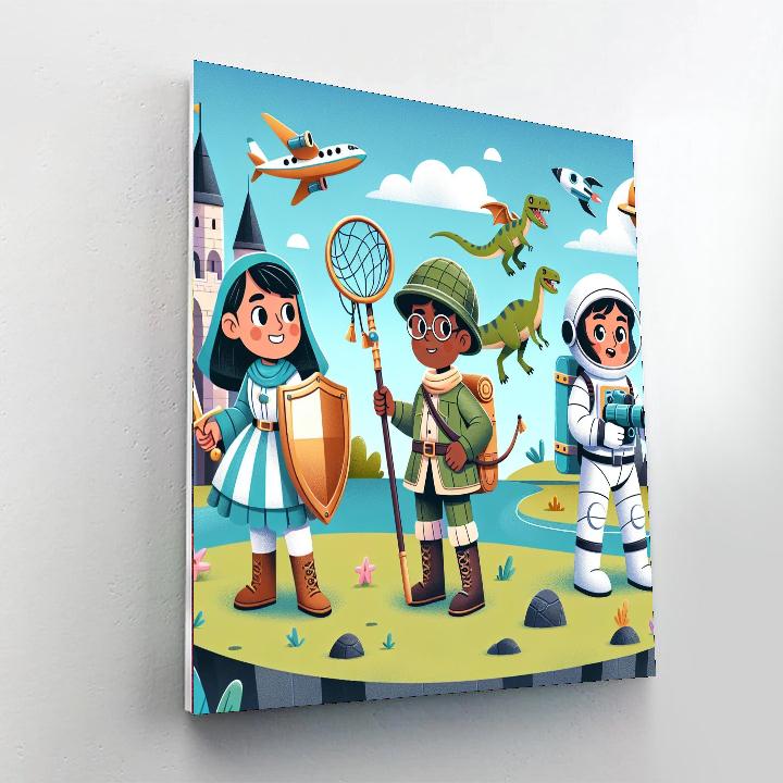 Adventures In Time Travel Paint By Numbers