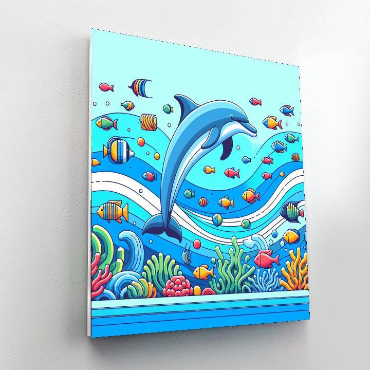 Charming Sea World DIY Paint By Numbers