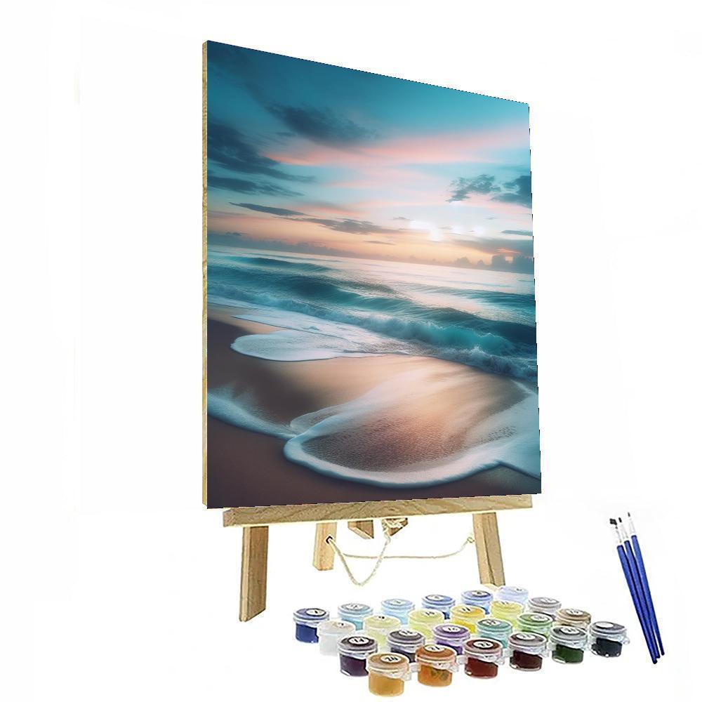 Calming Seaside Escape Numbered Painting Kits