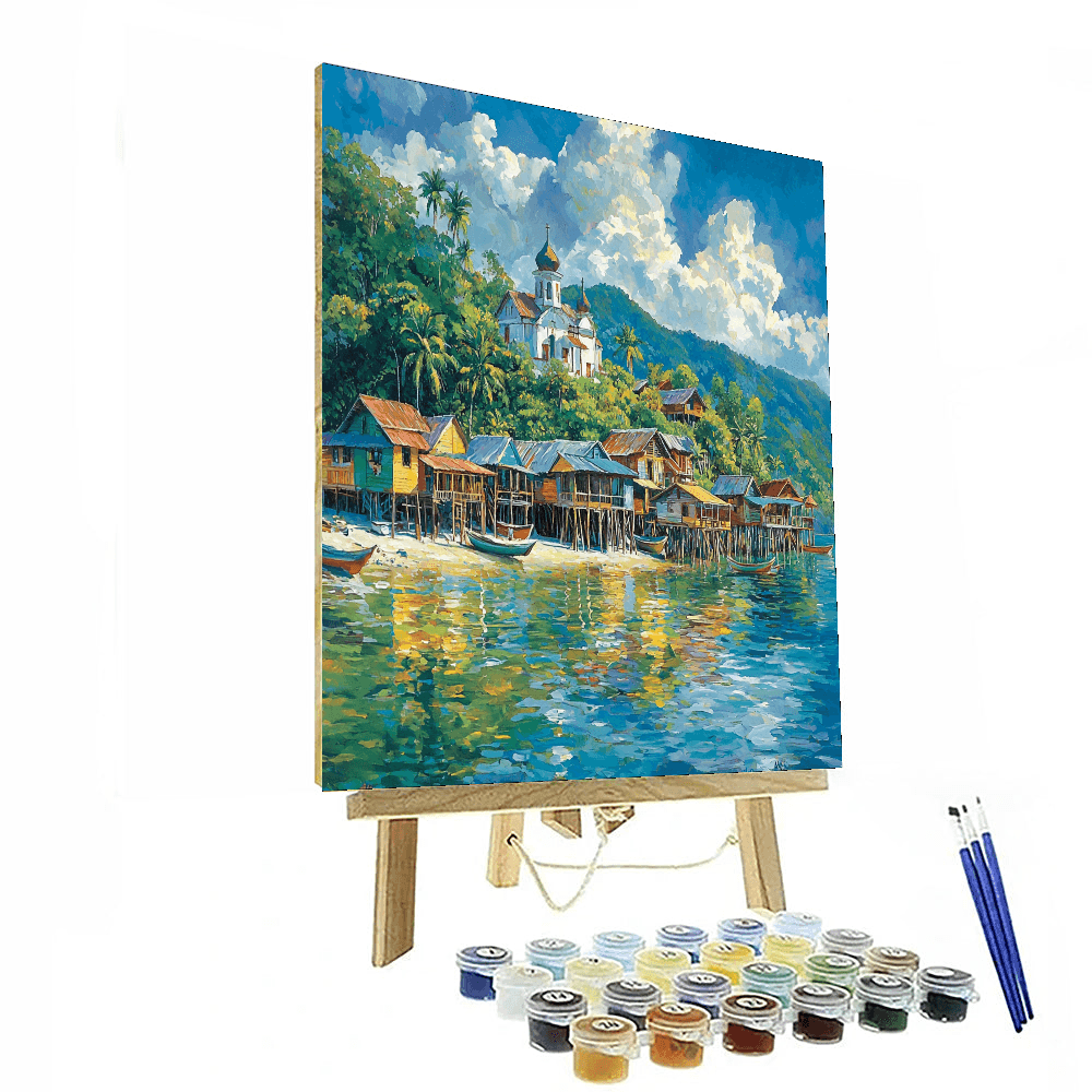 Chiloe Island DIY Paint By Numbers