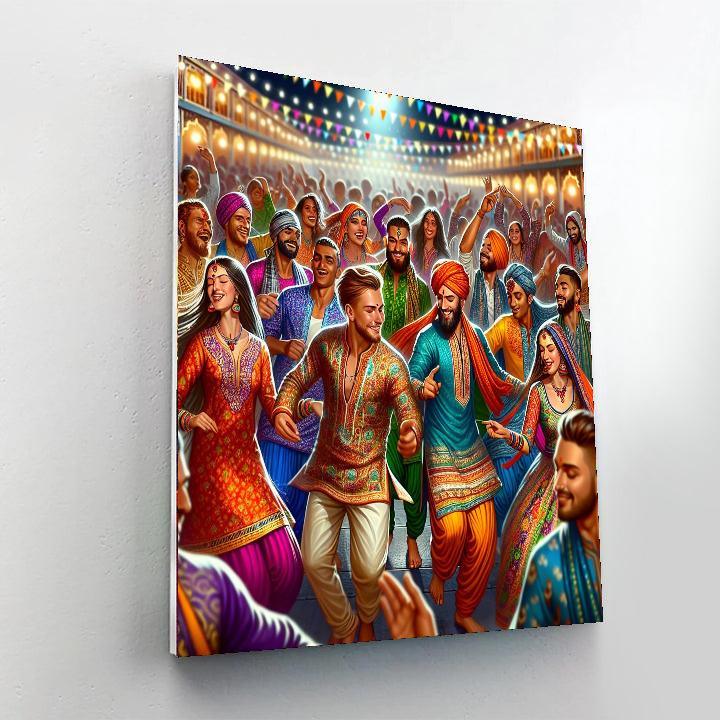 Navratri Festival - India Paint By Numbers Art