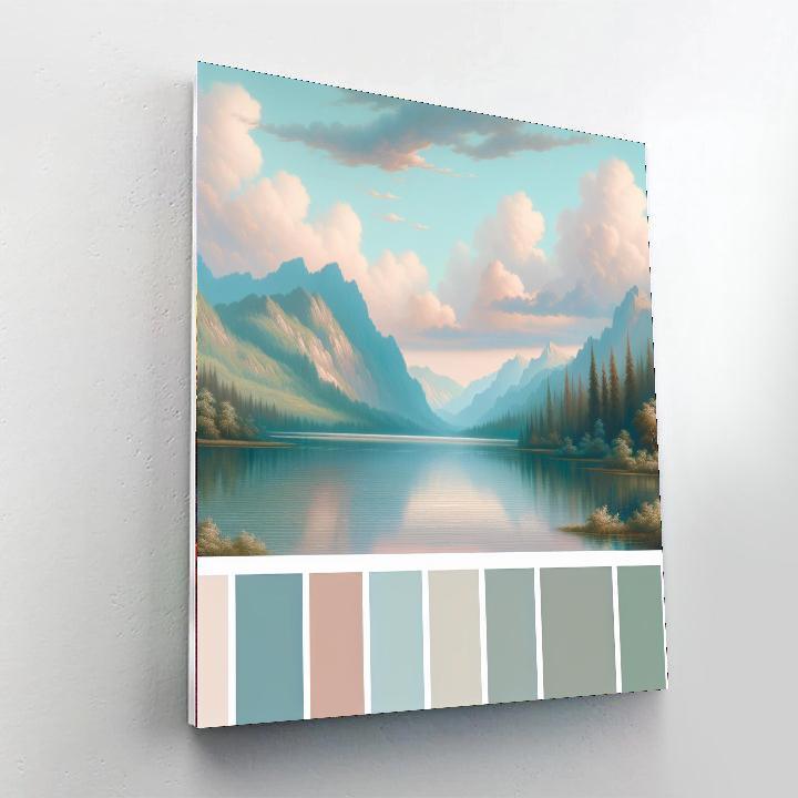 Peaceful Pondering Paint By Number