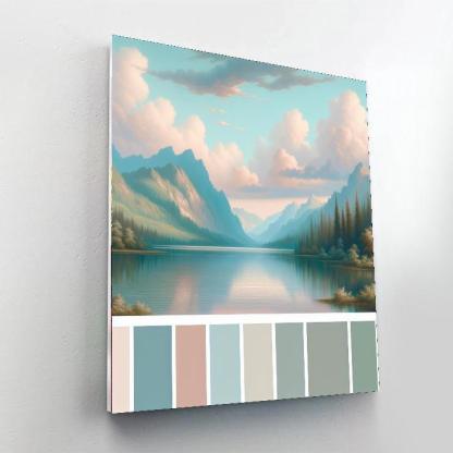 Peaceful Pondering Paint By Number