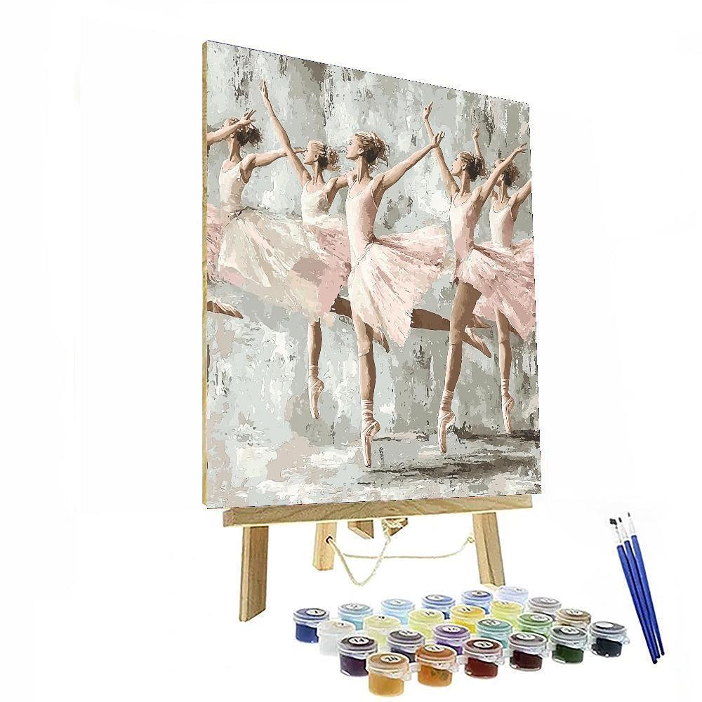 Edgar Degas Inspired Timeless Dancers  Paint By Numbers