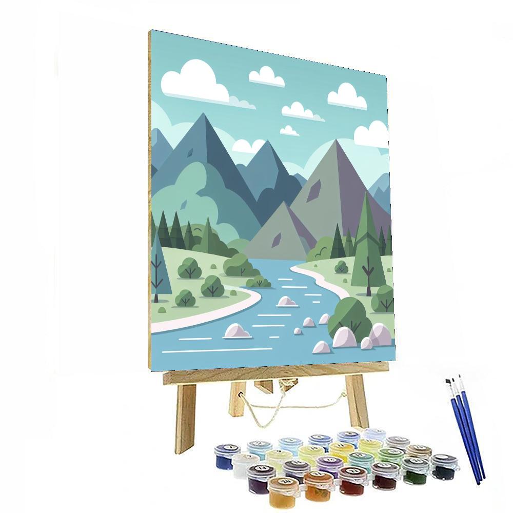 Rocky Mountain Paint By Numbers