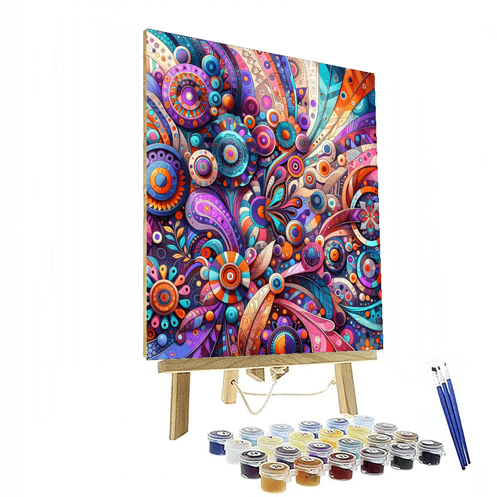 Bohemian Dreams DIY Paint By Numbers