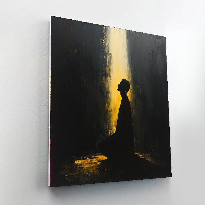 Caravaggio Inspired The Silent Plea  Numbered Painting Kits