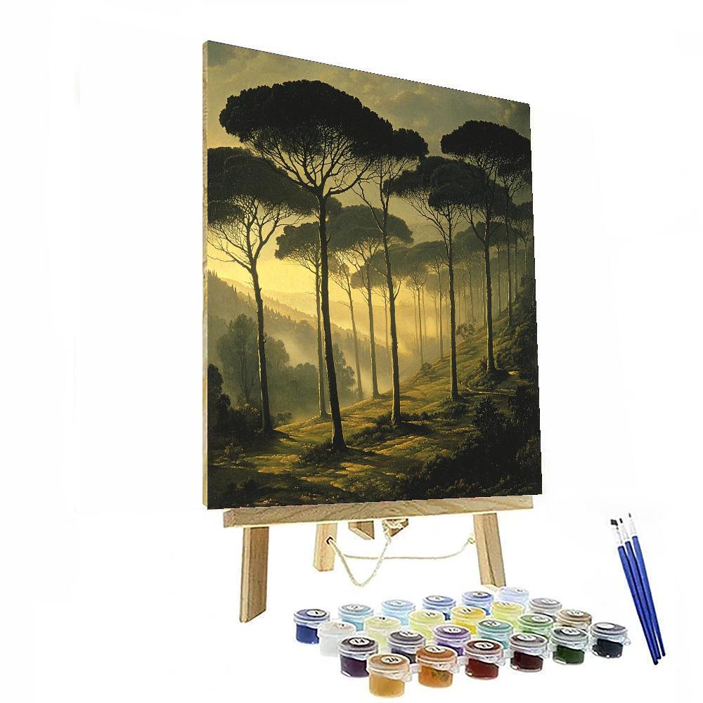 Caravaggio Inspired Veil Of Silence  Paint By Color