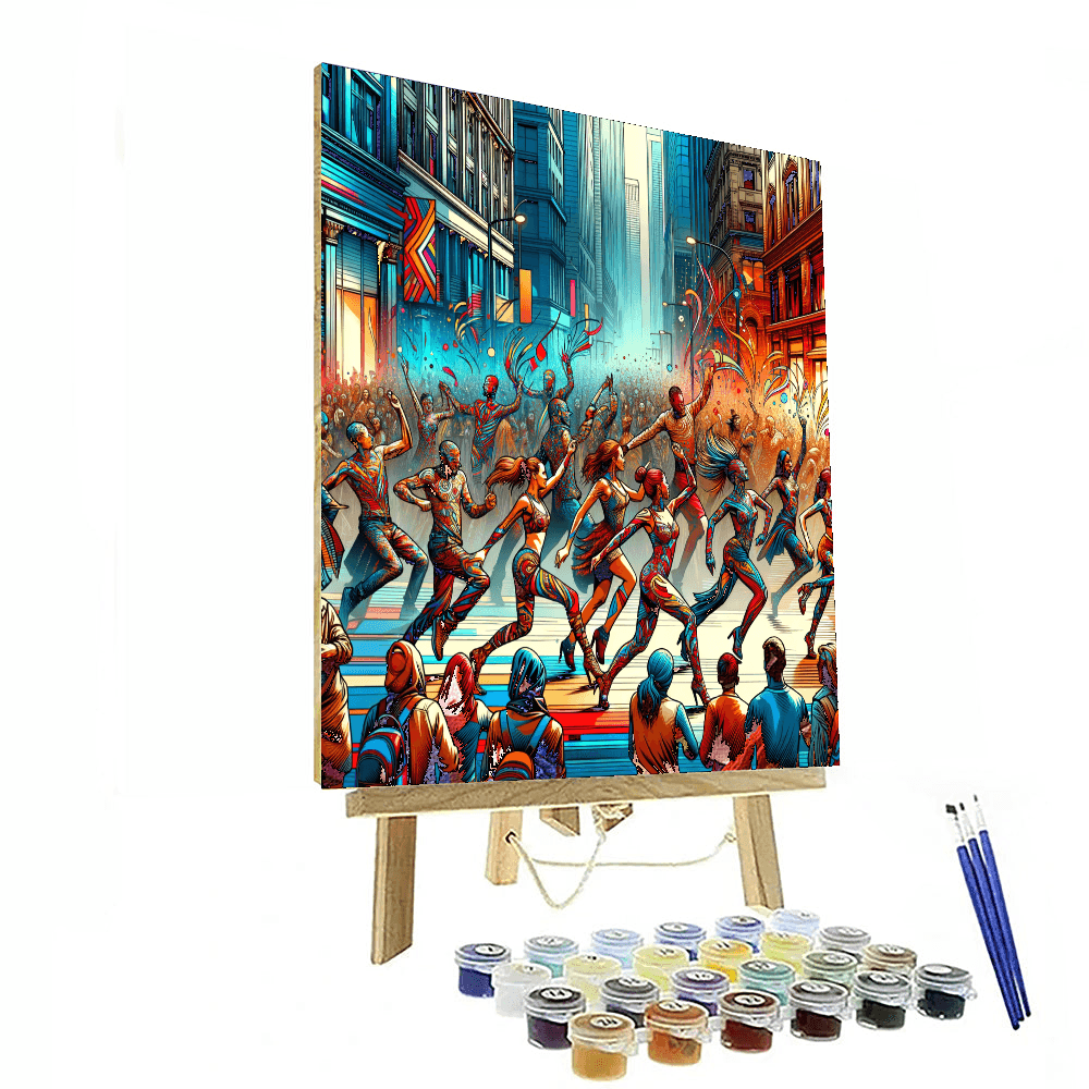 Aalborg Carnival - Denmark Painting By Numbers Kit