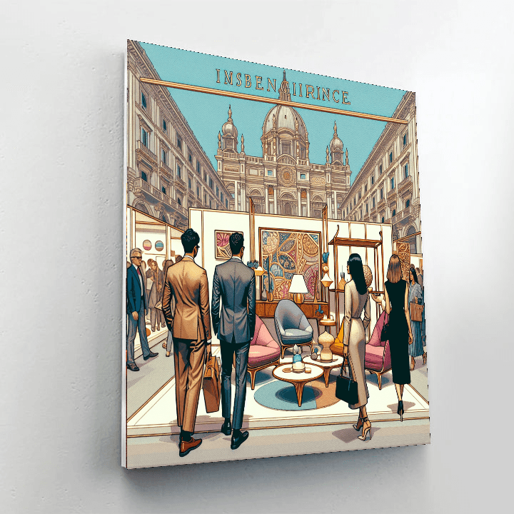 Salone Del Mobile - Italy Paint By Numbers Art