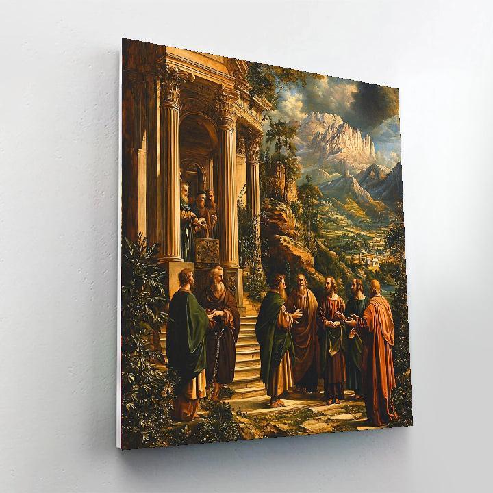 Da Vinci Inspired Historical Treasures Unveiled  DIY Paint By Numbers