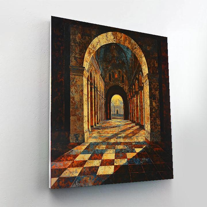 Caravaggio Inspired Threads Of Infinity  DIY Paint By Numbers