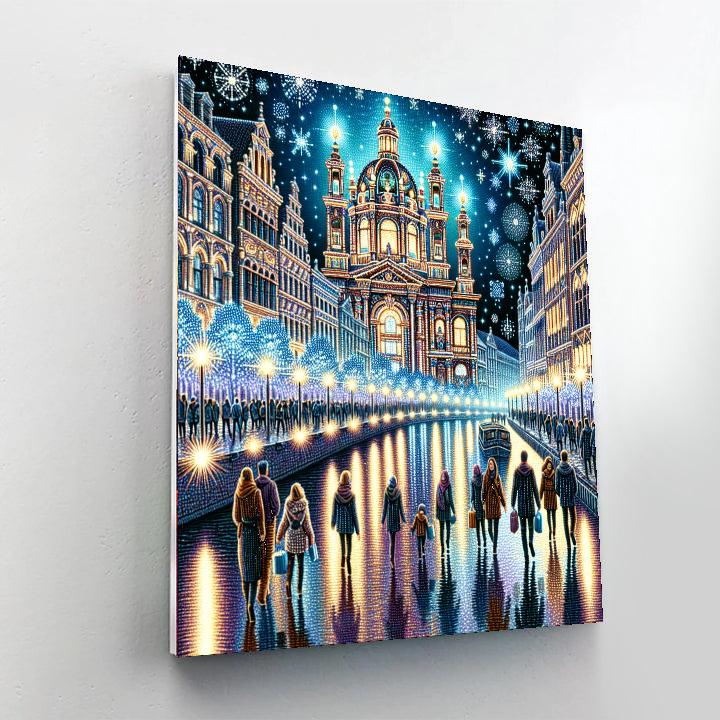 Durham Lumiere - Durham, England Painting Number Kit