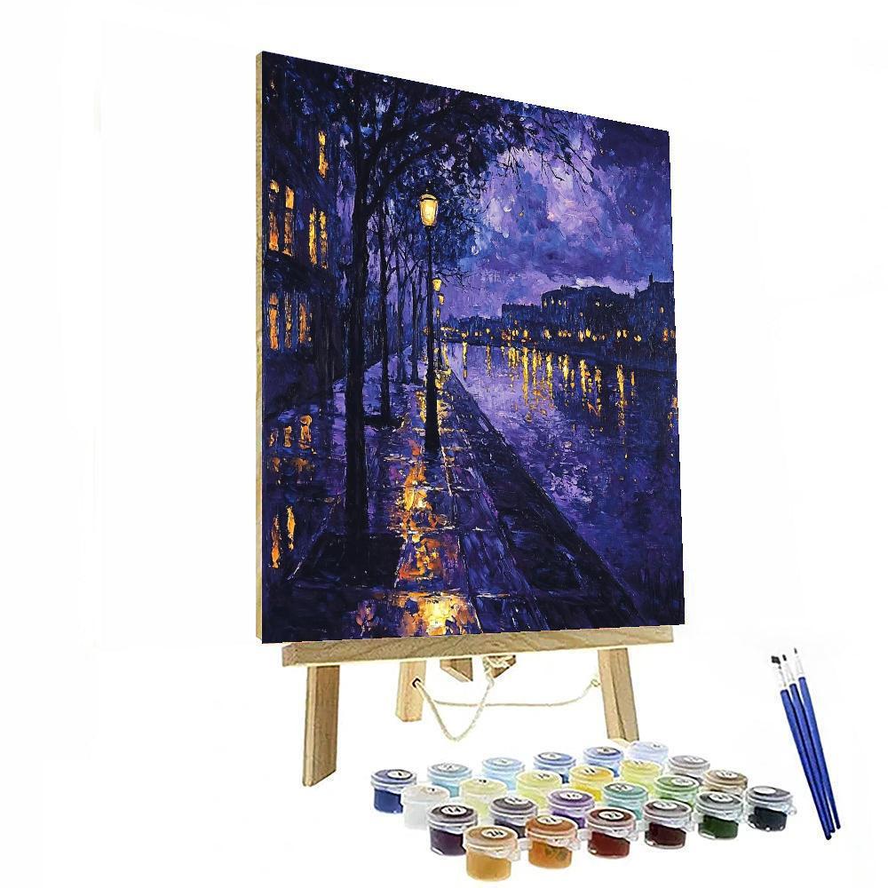 Edgar Degas Inspired Midnight Echoes  Paint By Numbers Kits