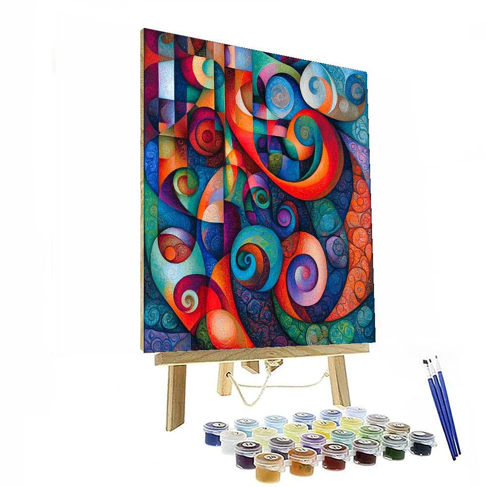 Frida Kahlo Inspired Inner Cosmos  Painting By Numbers Kit