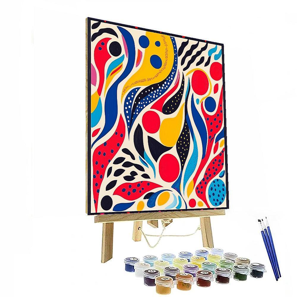 Paul Klee Inspired Patterns Of Imagination  Paint By Number