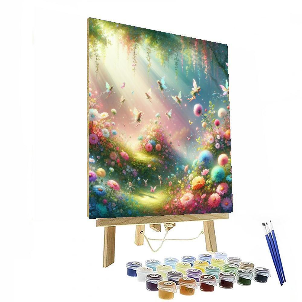 Enchanted Fairy Tale Garden DIY Paint By Numbers