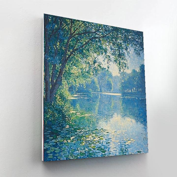 Edgar Degas Inspired Embrace Of Serenity  Paint By Numbers